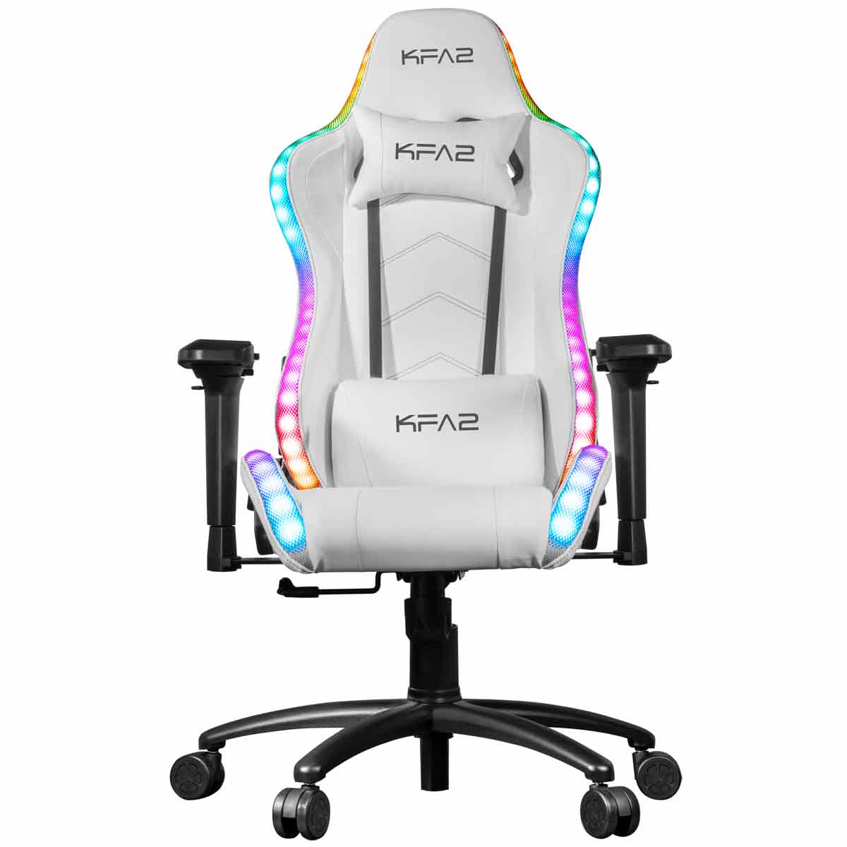 Купить Игровое кресло с подсветкой KFA2 01 RGB SE White в Луганске ЛНР ...